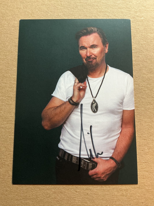 Nik P. , Austria 🇦🇹 Singer hand signed