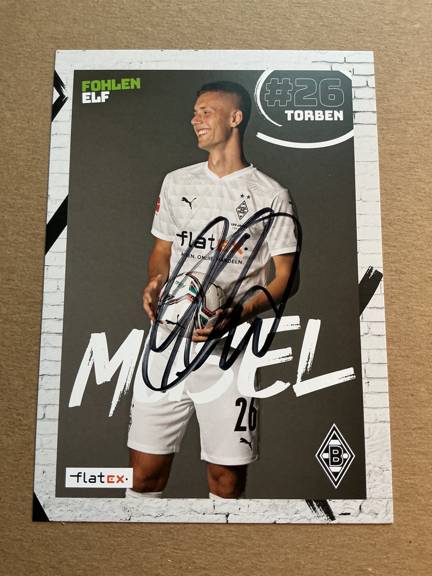 Torben Müsel, Germany 🇩🇪 Borussia Mönchengladbach 2020/21 hand signed