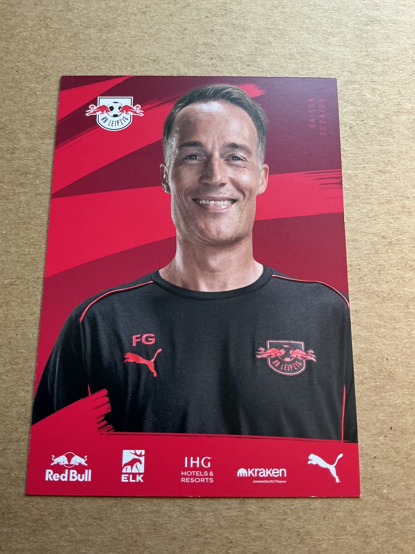 Frederik Gössling, Germany 🇩🇪 RB Leipzig 2024/25 hand signed