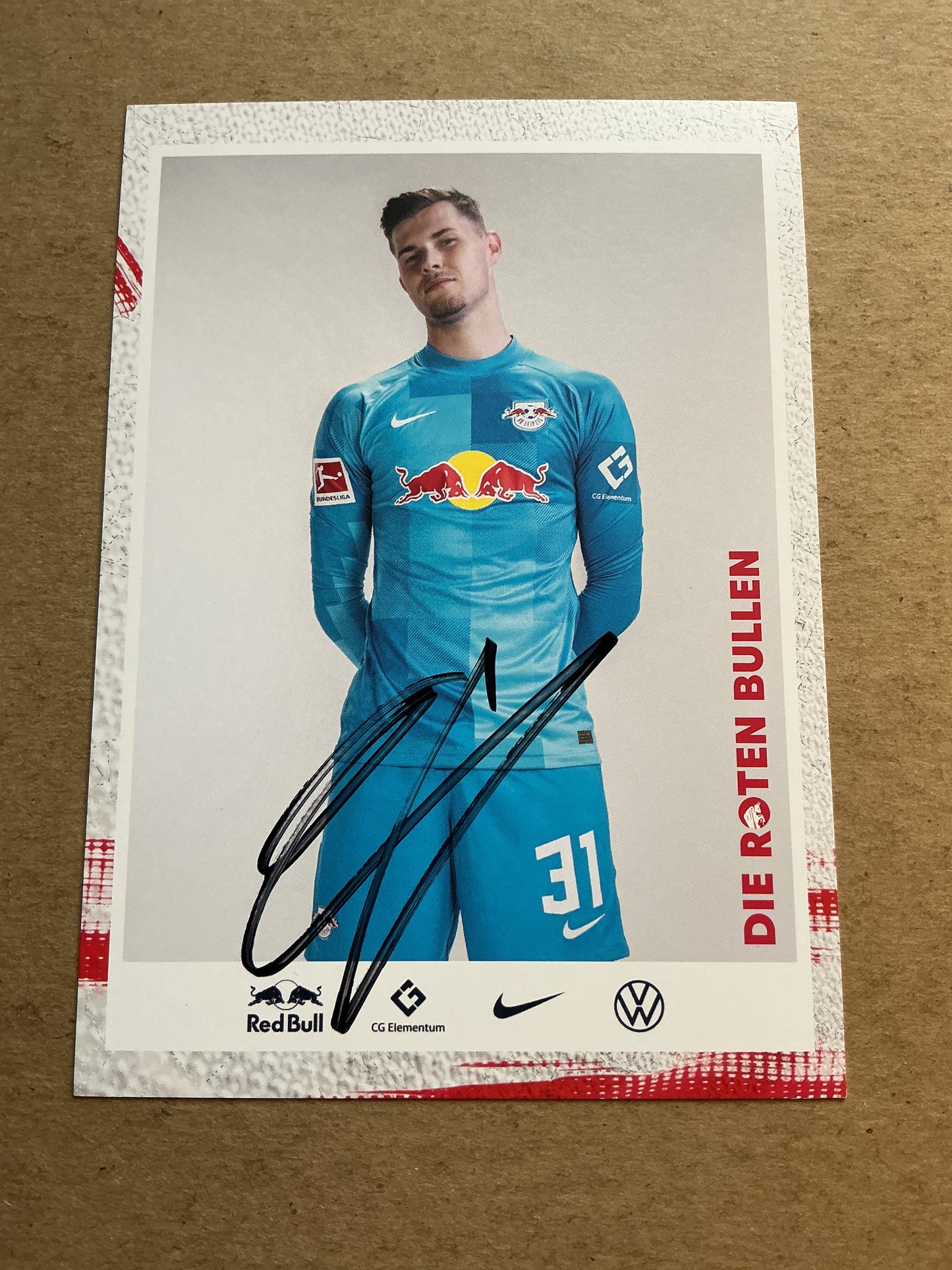 Josep Martínez, Spain 🇪🇸 RB Leipzig 2021/22 hand signed