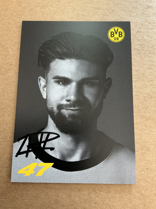 Antonios Papadopoulos, Germany 🇩🇪 Borussia Dortmund 2023/24 hand signed
