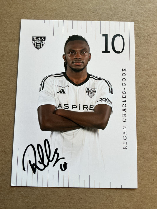Regan Charles-Cook, Grenada 🇬🇩 KAS Eupen 2023/24 hand signed