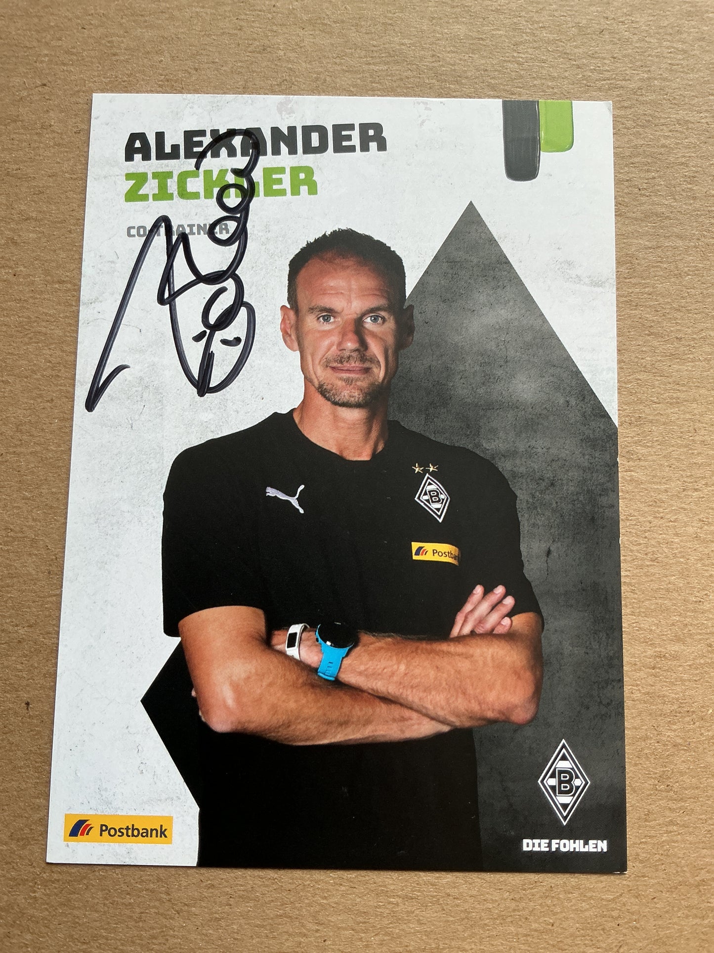 Alexander Zickler, Germany 🇩🇪 Borussia Mönchengladbach 2019/20 hand signed