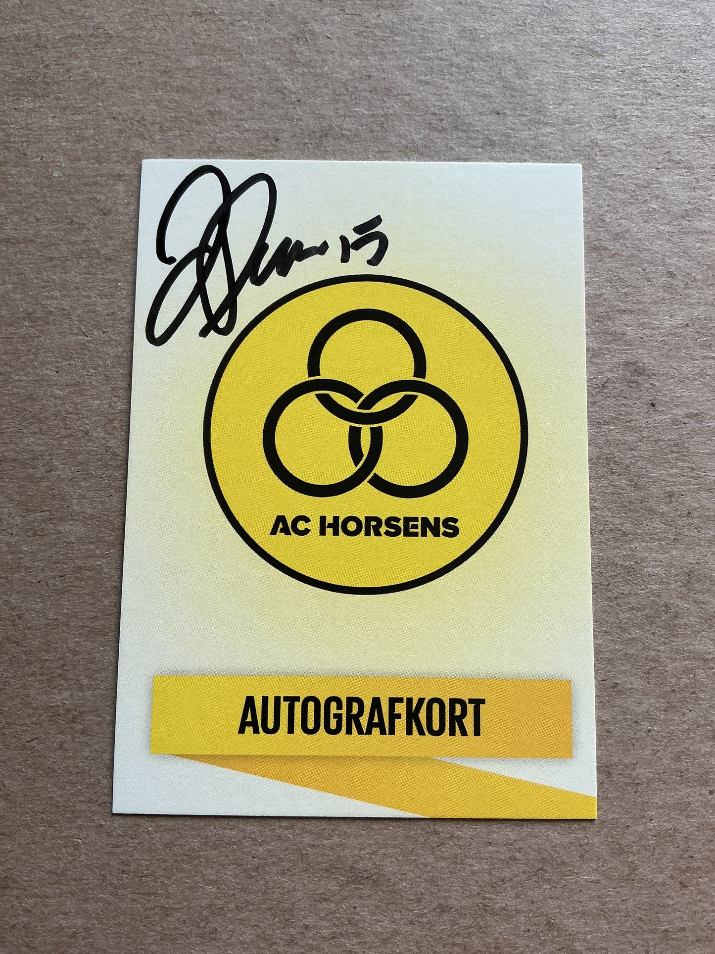 Jacob Buus, Denmark 🇩🇰 AC Horsens 2022/23 hand signed