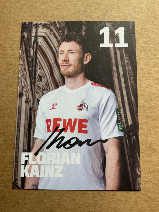 Florian Kainz, Austria 🇦🇹 1.FC Köln 2023/24 hand signed