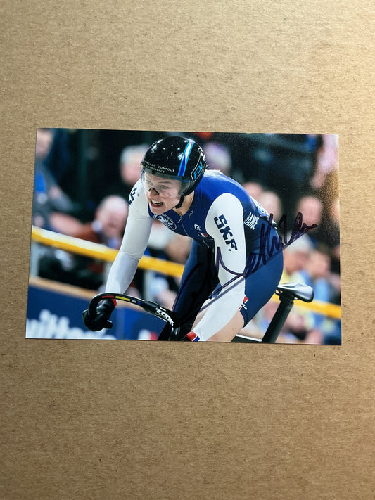 Mathilde Gros, France 🇫🇷 Cycling Summer Olympics 2024 hand signed