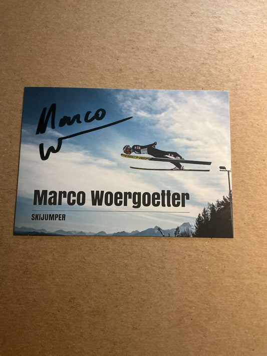 Marco Wörgötter, Austria 🇦🇹 Ski Jumping Winter Sports 2024/25 hand signed