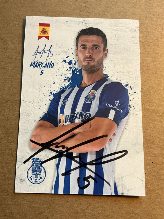 Iván Marcano, Spain 🇪🇸 FC Porto 2022/23 hand signed