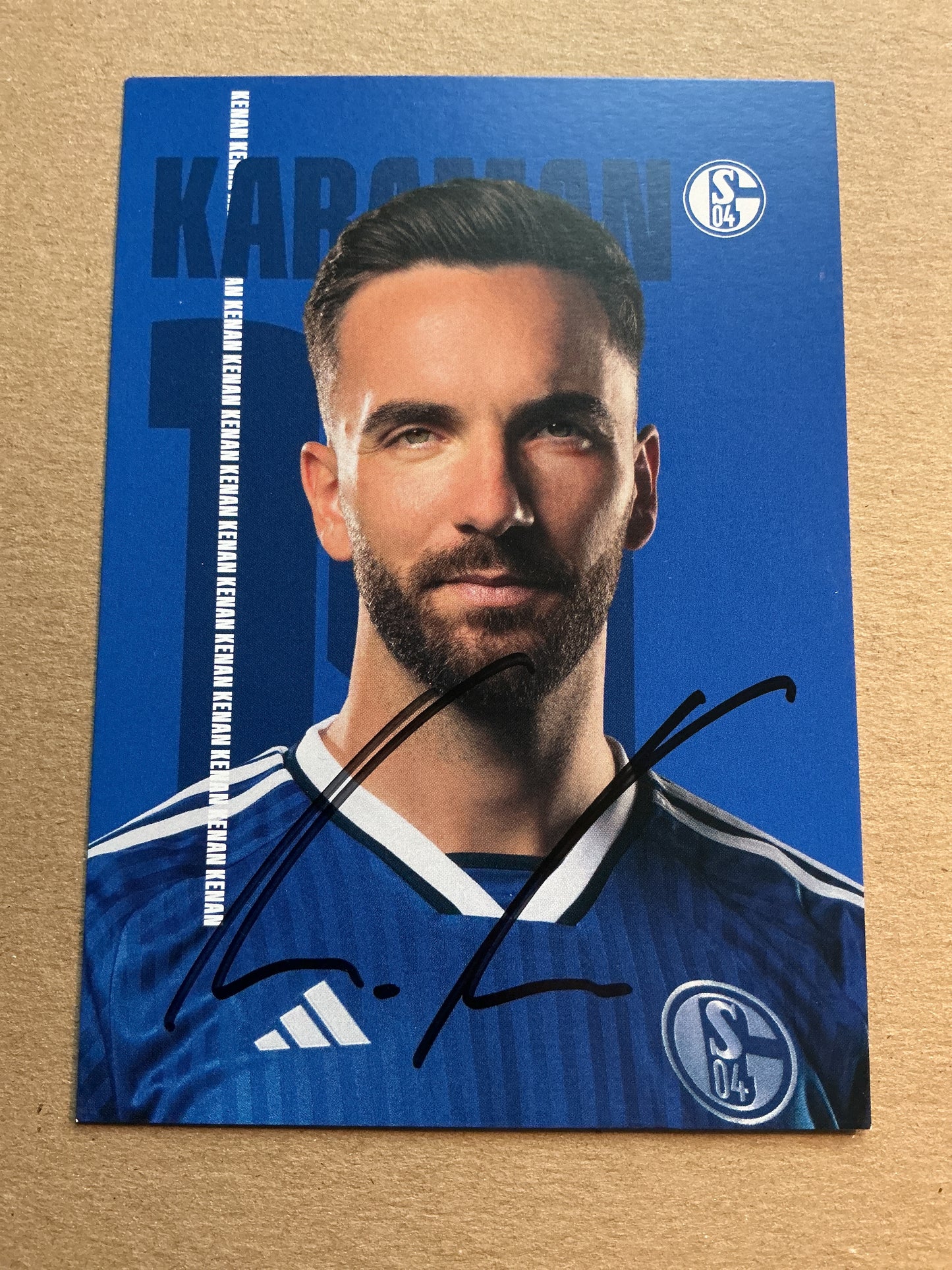 Kenan Karaman, Türkiye 🇹🇷 FC Schalke 04 2023/24 hand signed