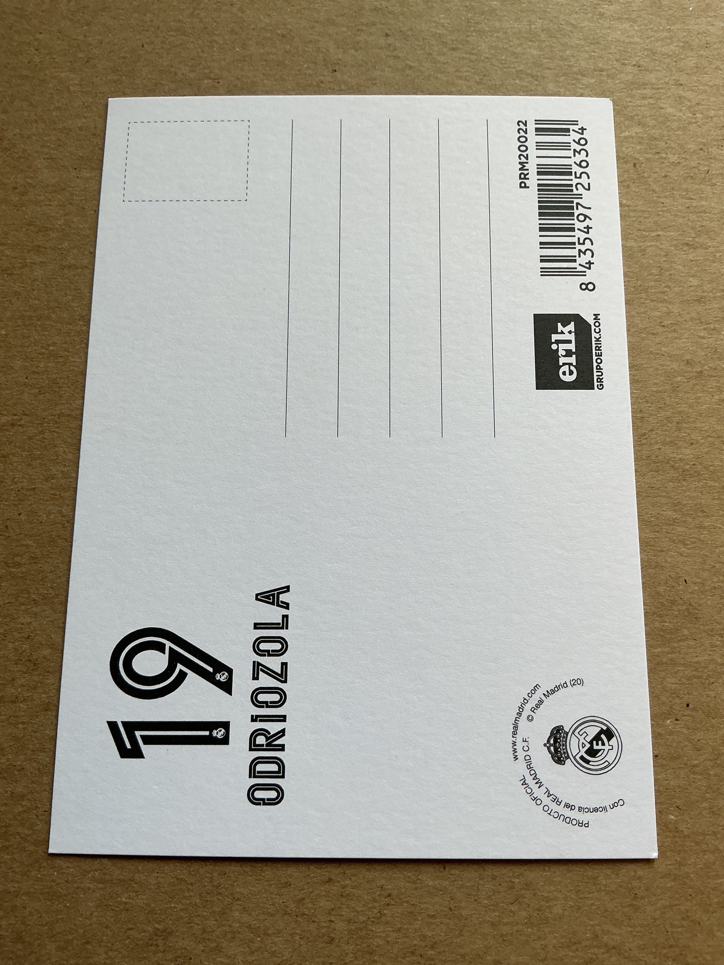 Alvaro Odriozola, Spain 🇪🇸 Real Madrid 2020/21 hand signed