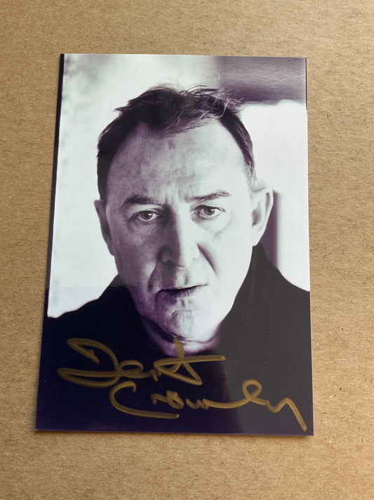 Dermot Crowley, Ireland 🇮🇪 Actor hand signed