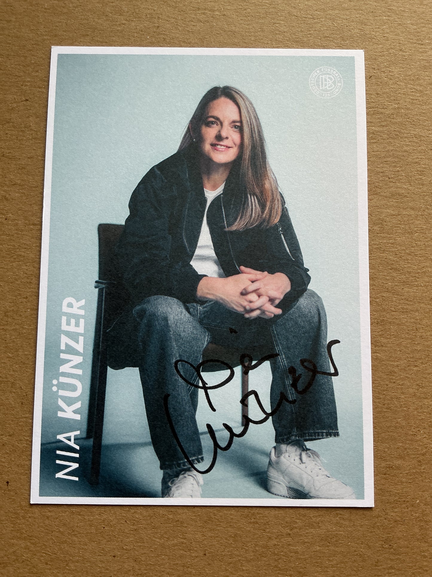 Nia Künzer, Germany 🇩🇪 Women’s Euro Cup 2025 hand signed