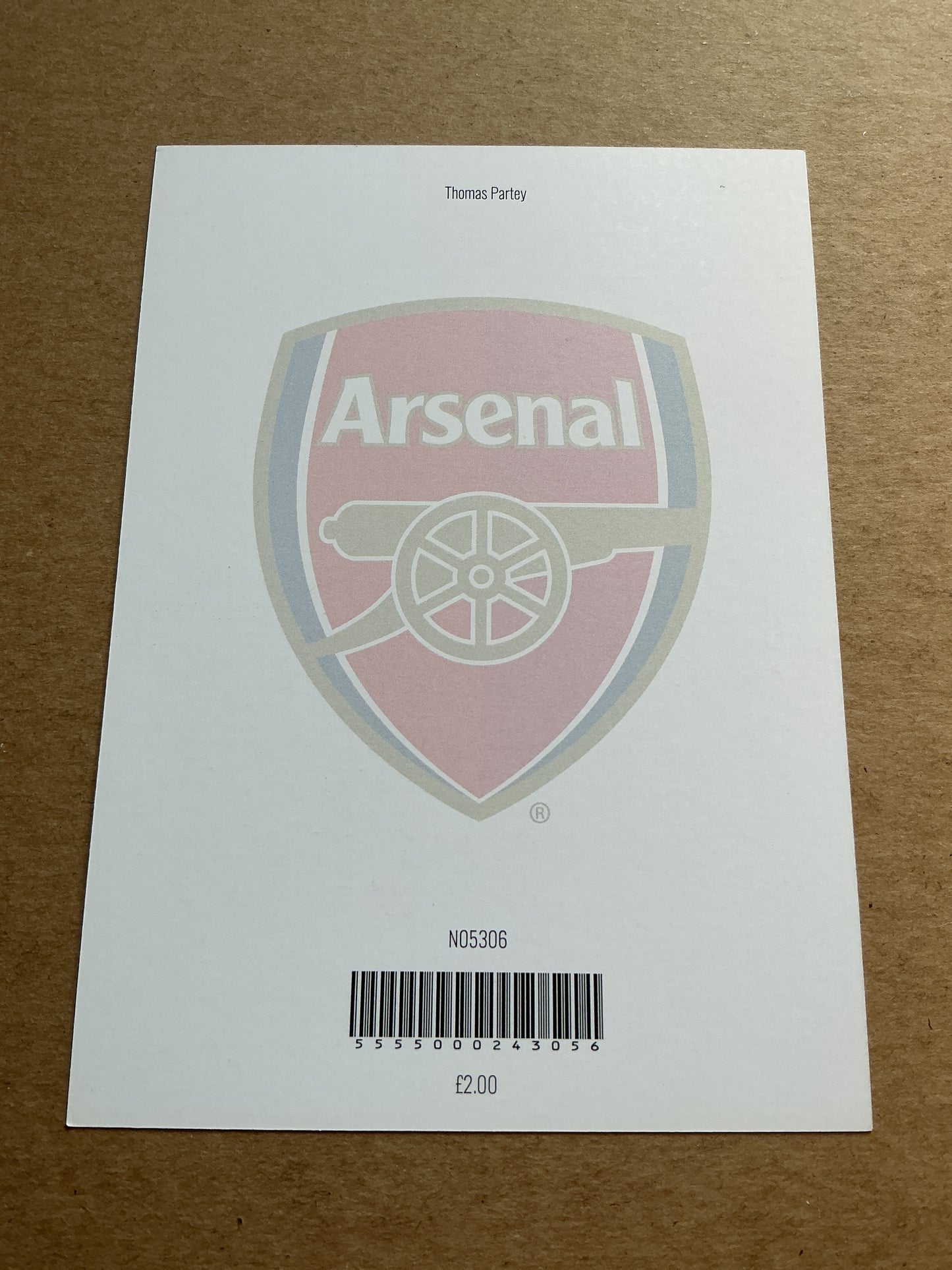 Thomas Partey, Ghana 🇬🇭 Arsenal FC 2022/23 hand signed