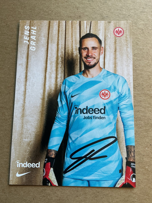 Jens Grahl, Germany 🇩🇪 Eintracht Frankfurt 2023/24 hand signed