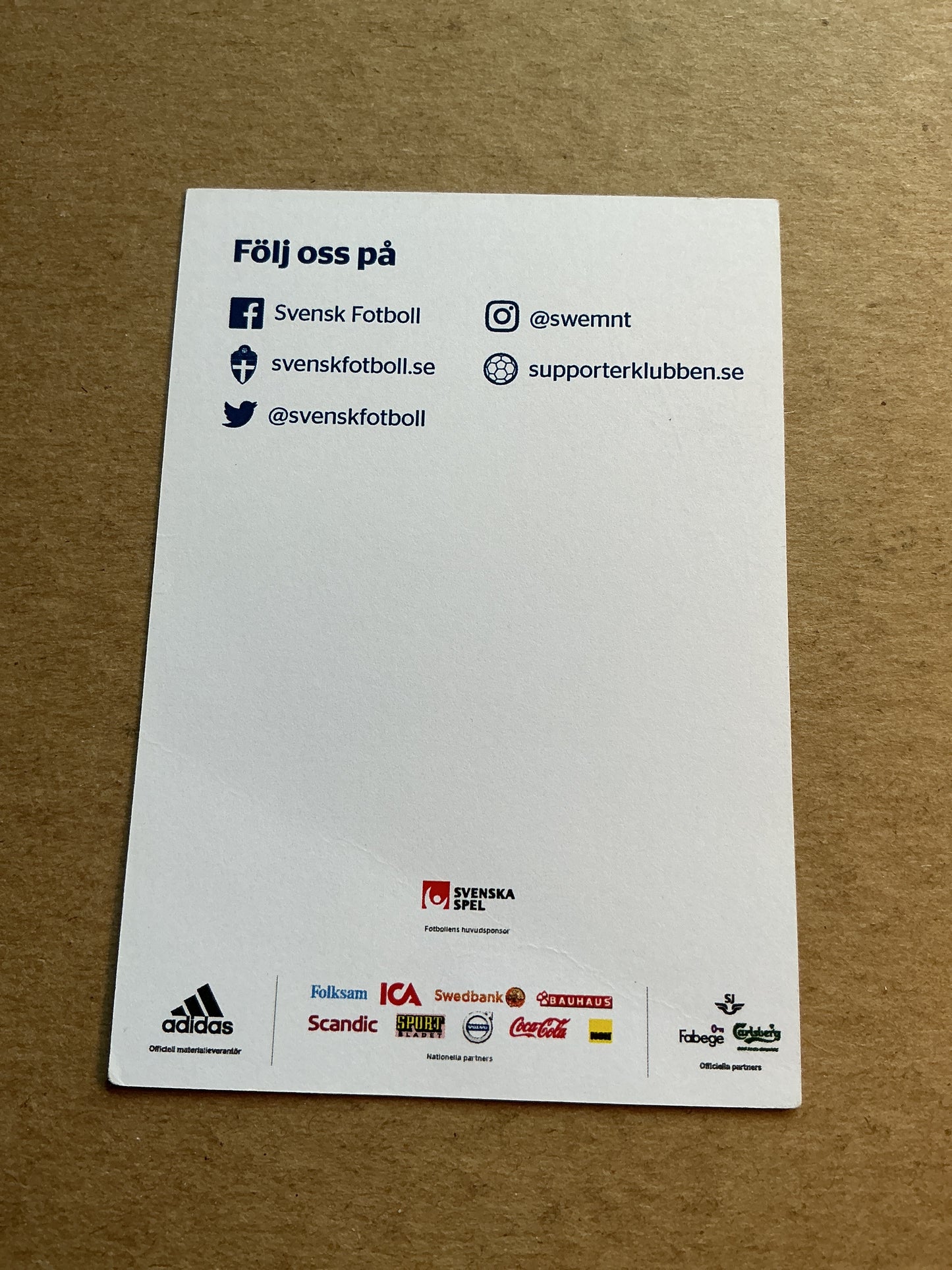 Stefan Pettersson, Sweden 🇸🇪 2020 hand signed
