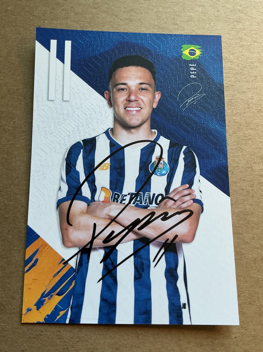 Pepe, Brazil 🇧🇷 FC Porto 2024/25 hand signed