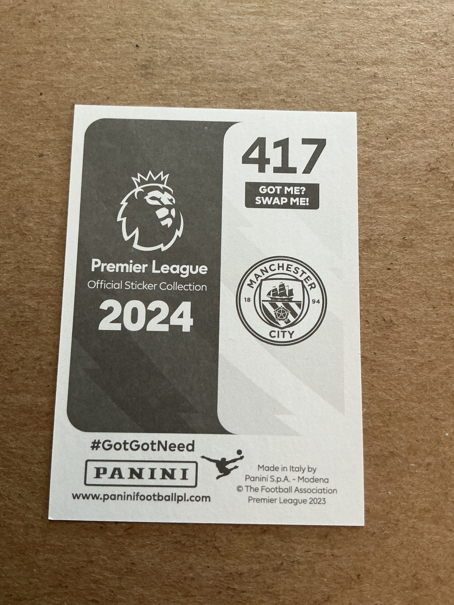 Mateo Kovacic, Croatia 🇭🇷 Manchester City 2024 Panini hand signed