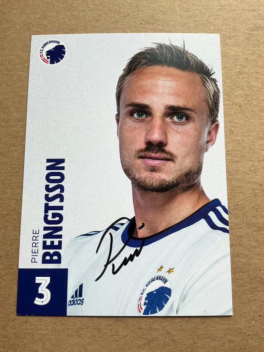 Pierre Bengtsson, Sweden 🇸🇪 FC Copenhagen 2018/19 hand signed