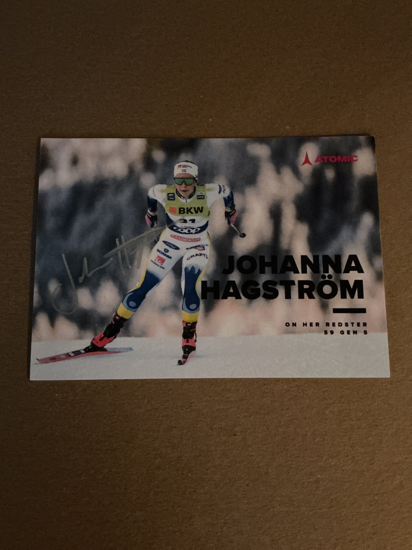 Johanna Hagström, Sweden 🇸🇪 Cross Country 2023/24 hand signed
