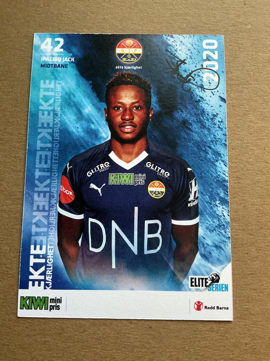 Ipalibo Jack, Nigeria 🇳🇬 Strømsgodset IF 2020/21 hand signed
