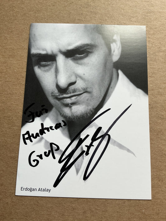 Erdogan Atalay, Germany 🇩🇪 Actor hand signed