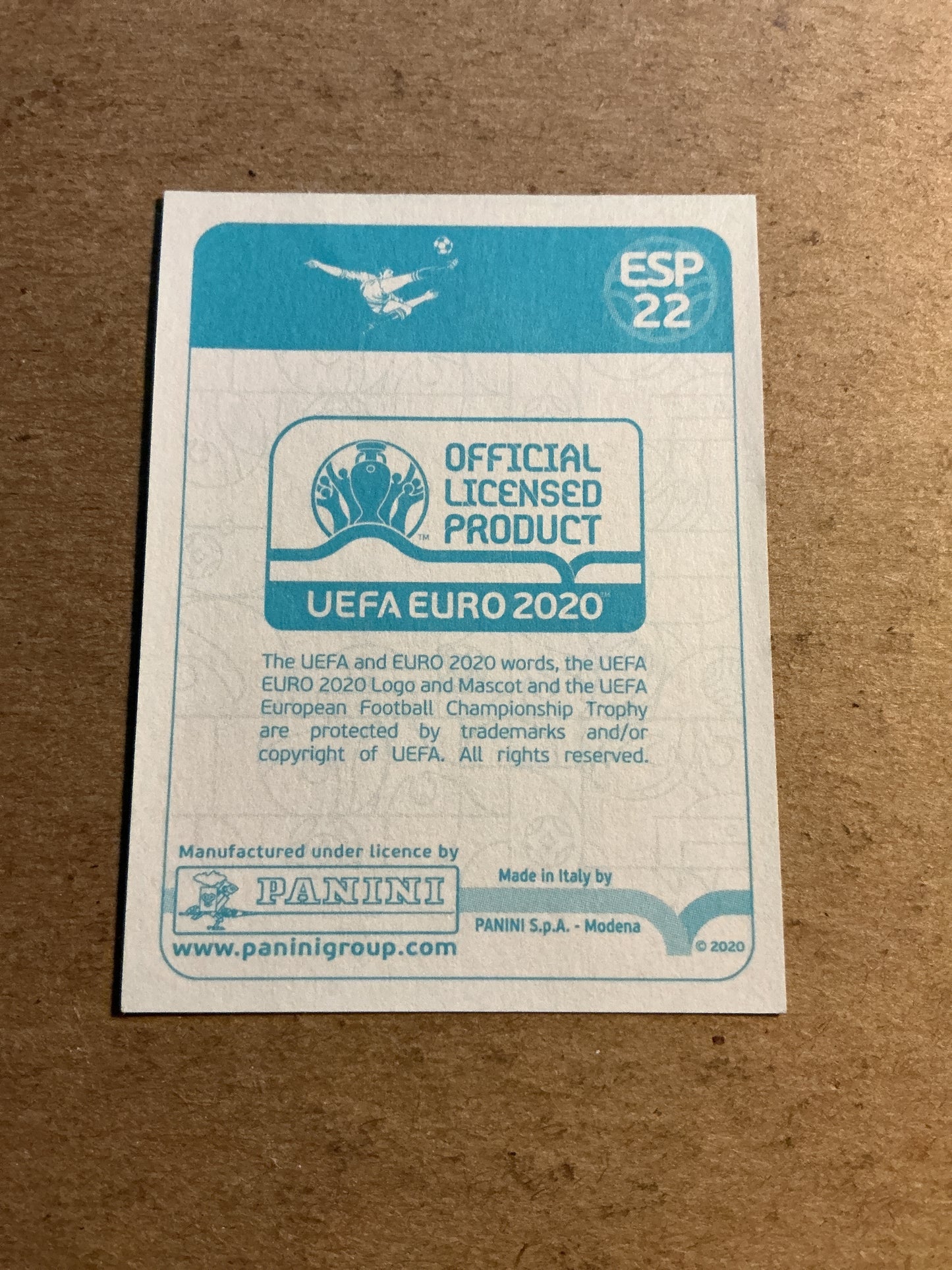 Dani Ceballos, Spain 🇪🇸 UEFA Euro 2020 Panini hand signed