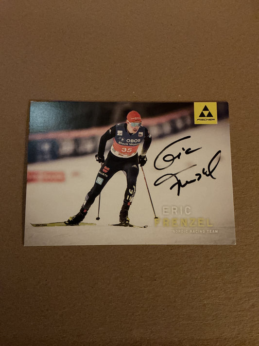 Eric Frenzel, Germany 🇩🇪 Nordic Combined 2023/24 hand signed