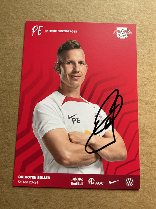 Patrick Eibenberger, Austria 🇦🇹 RB Leipzig 2023/24 hand signed