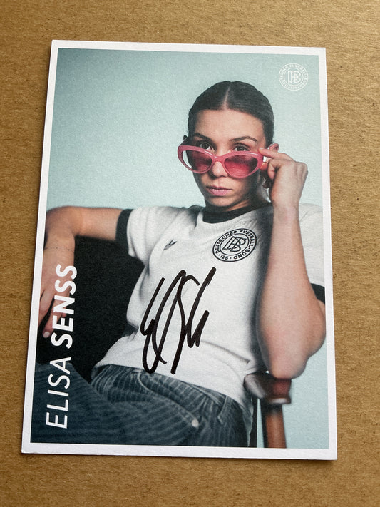 Elisa Senß, Germany 🇩🇪 Women’s Euro Cup 2025 hand signed