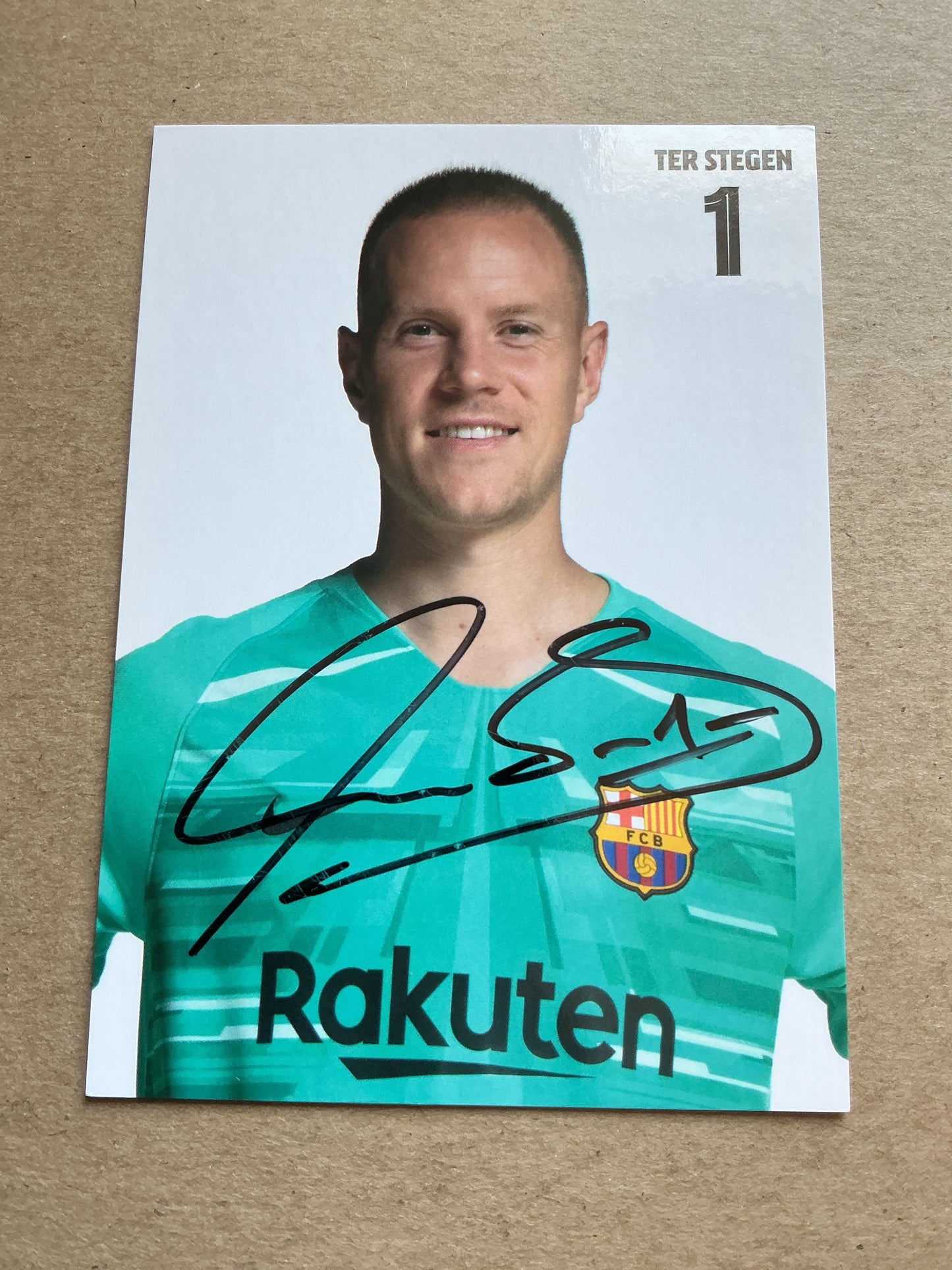 Marc-Andre ter Stegen, Germany 🇩🇪 FC Barcelona 2019/20 hand signed