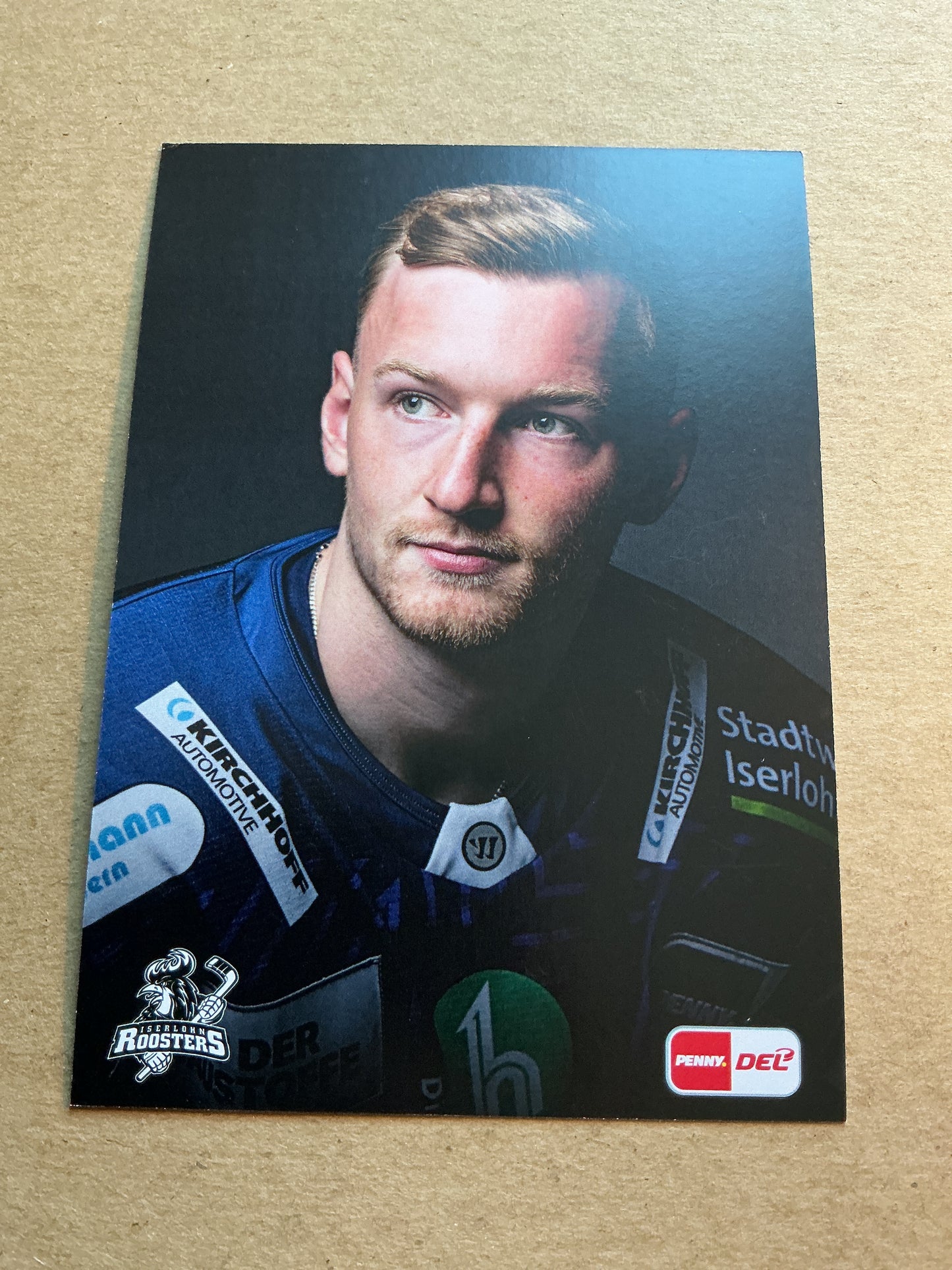 John Broda, Germany 🇩🇪 Iserlohn Roosters 2024/25 hand signed