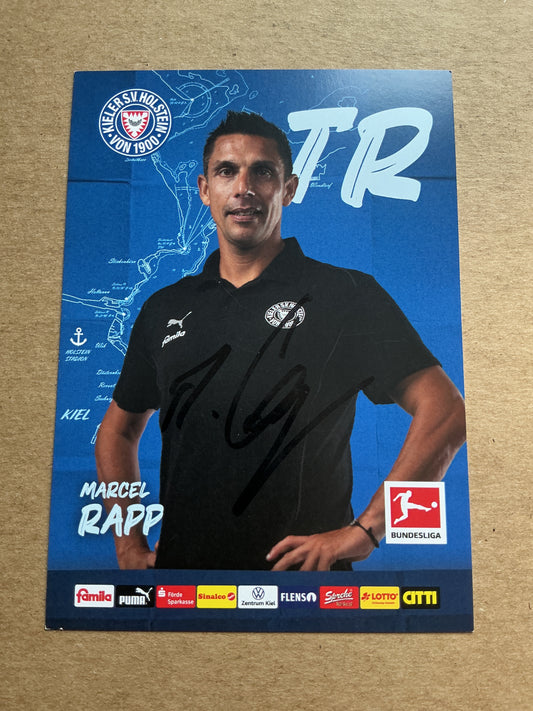 Marcel Rapp, Germany 🇩🇪 Holstein Kiel 2024/25 hand signed