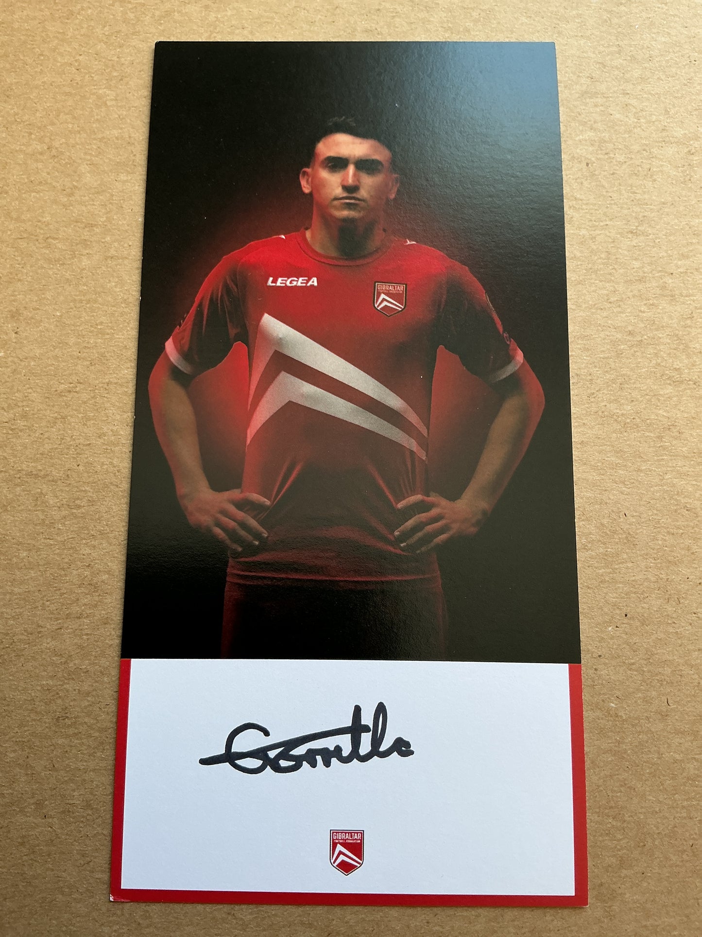 Graeme Torrilla, Gibraltar 🇬🇮 2021 hand signed