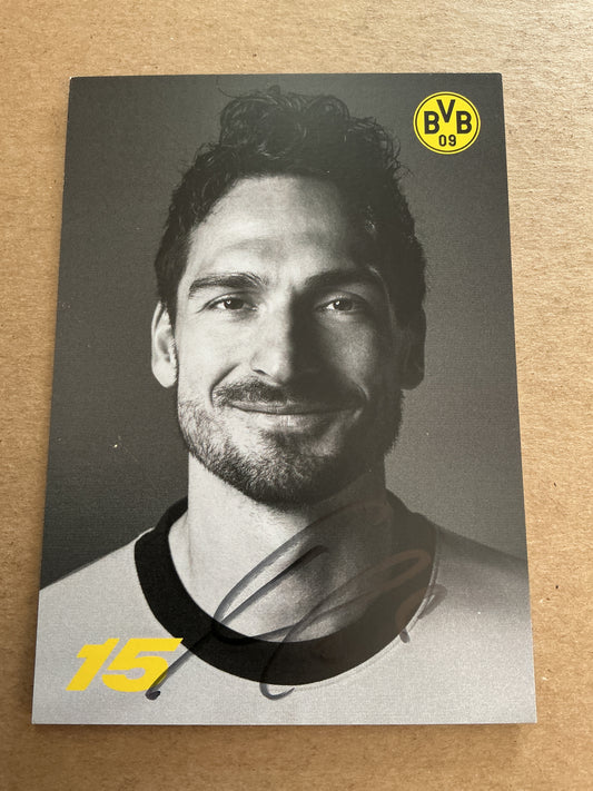 Mats Hummels, Germany 🇩🇪 Borussia Dortmund 2023/24 hand signed