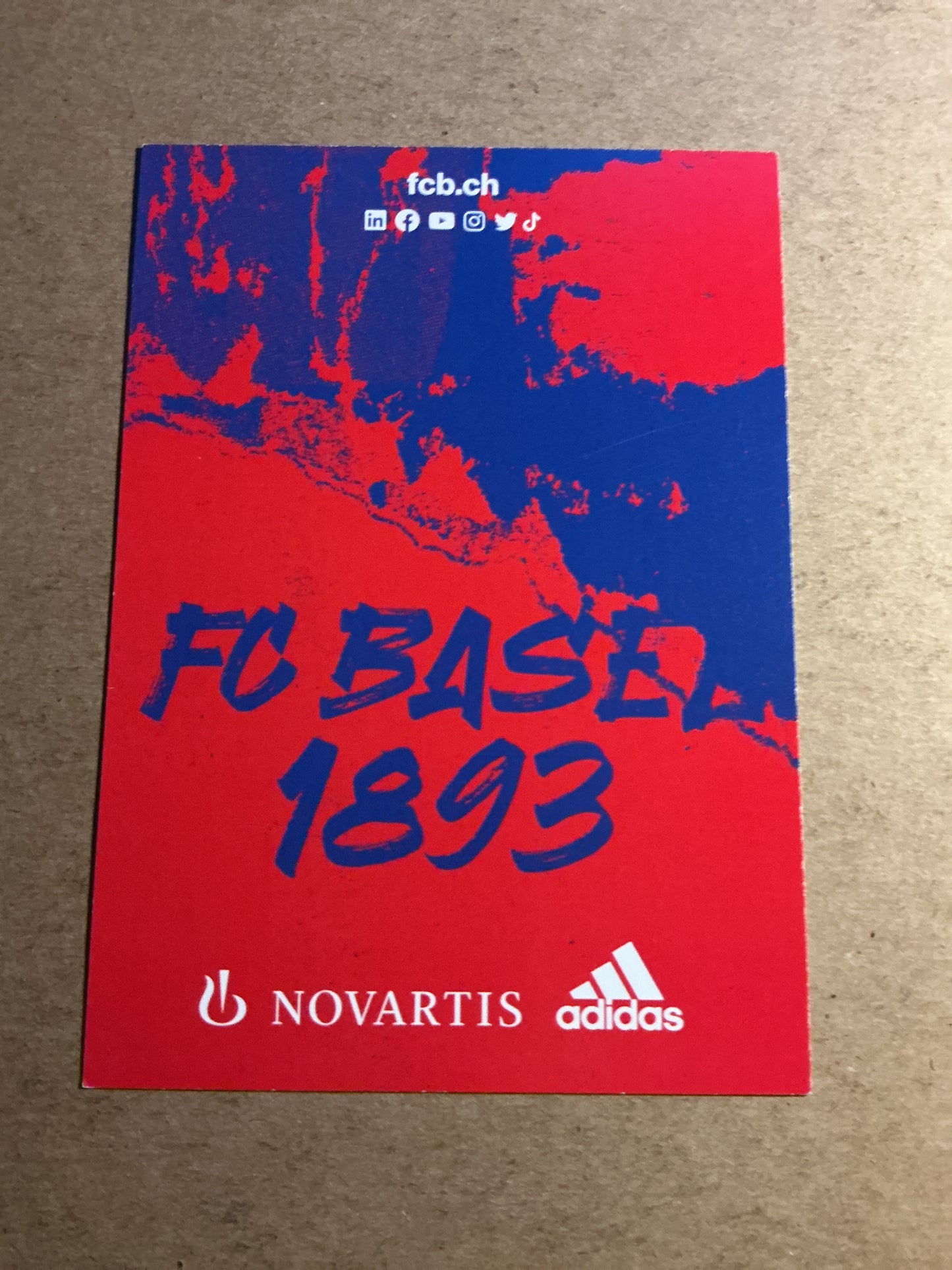 Heinz Lindner, Austria 🇦🇹 FC Basel 2021/22 hand signed