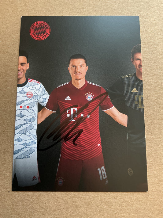 Marcel Sabitzer, Austria 🇦🇹 FC Bayern München 2021/22 hand signed