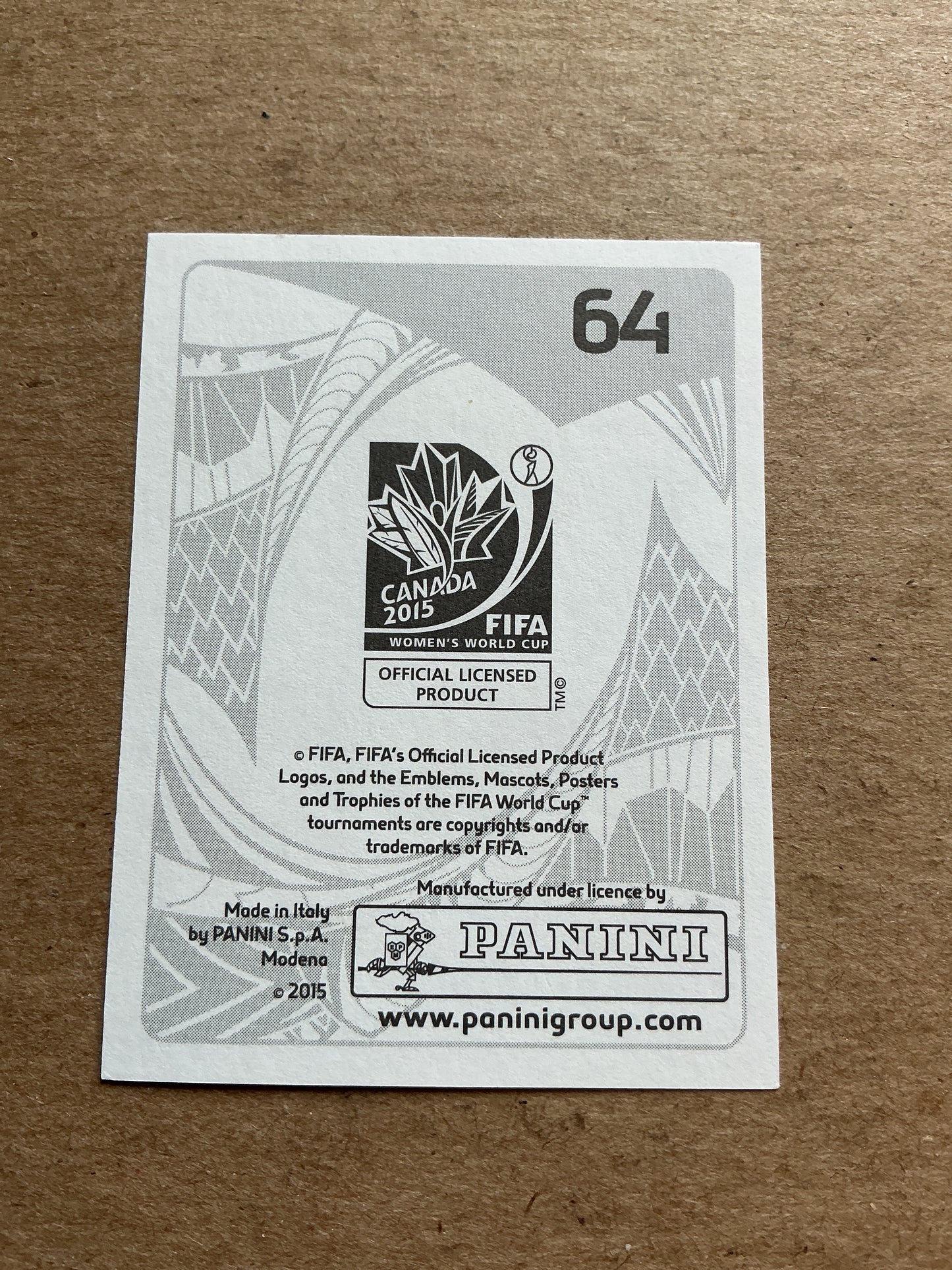 Rebecca Rolls, New Zealand 🇳🇿 FIFA Women’s World Cup 2015 Panini hand signed