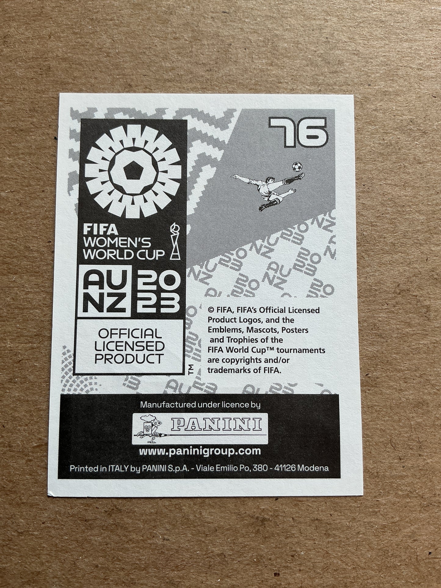 Ellie Carpenter, Australia 🇦🇺 FIFA Women’s World Cup 2023 Panini hand signed