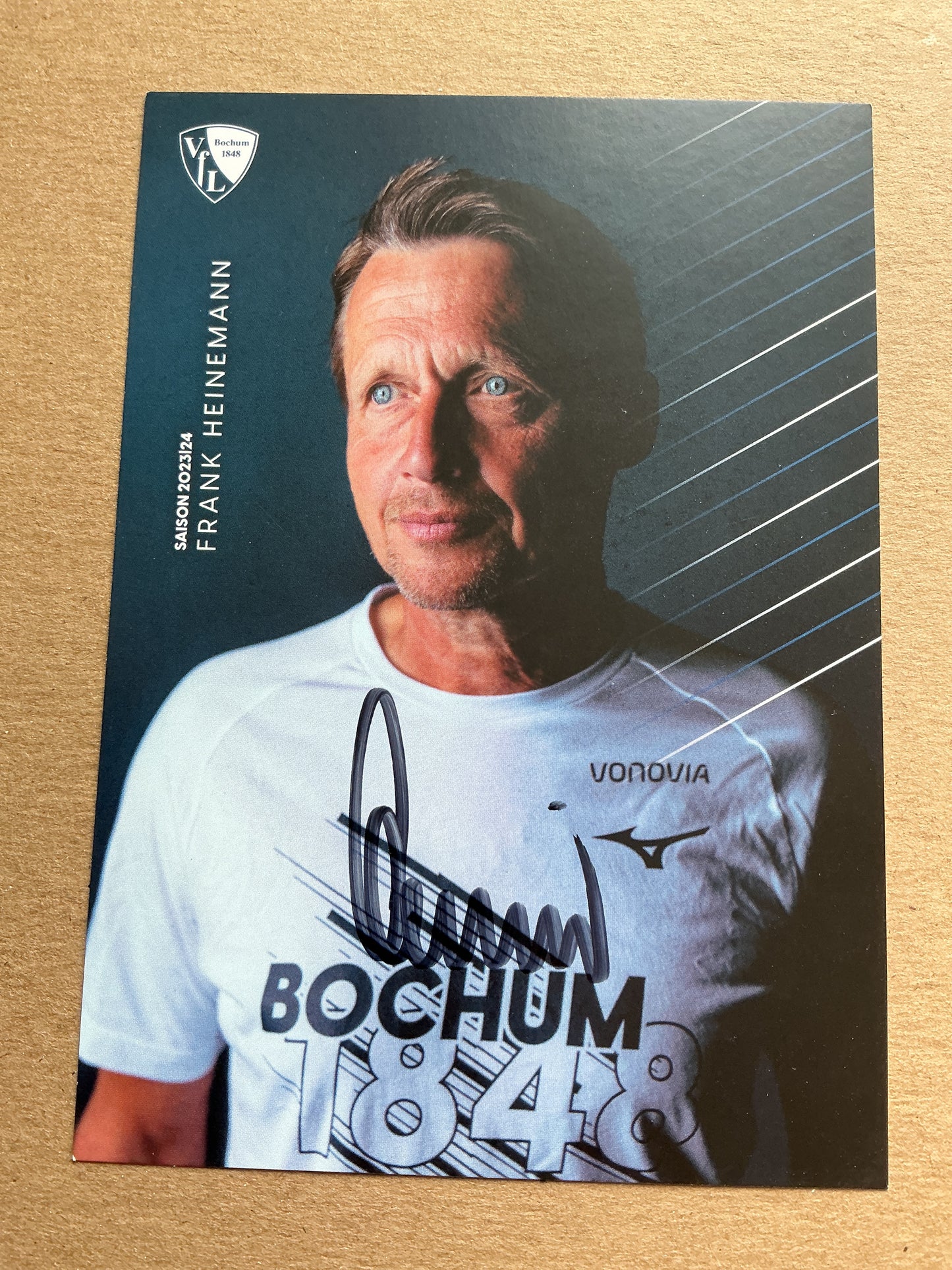 Frank Heinemann, Germany 🇩🇪 VfL Bochum 2023/24 hand signed