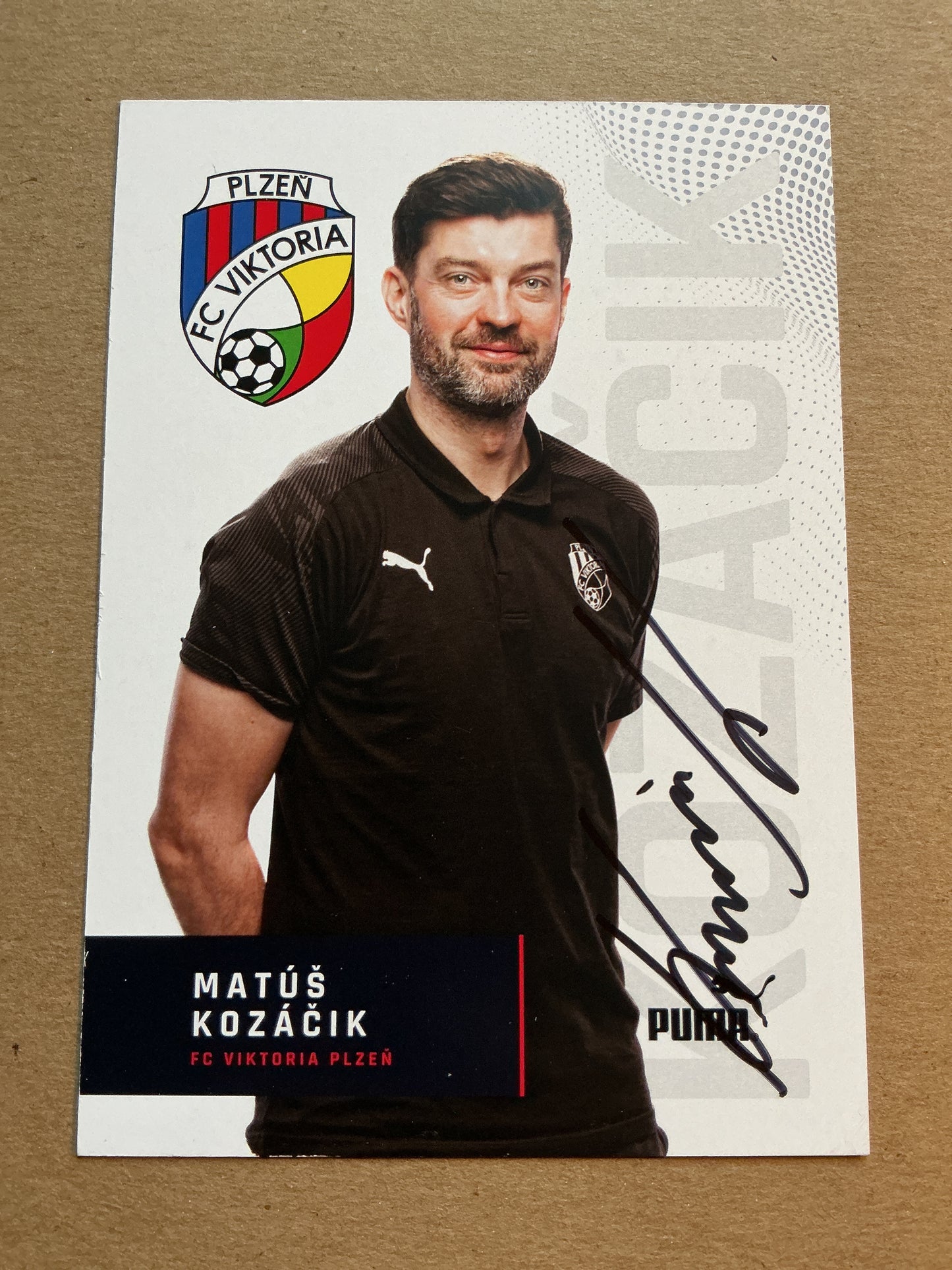 Matúš Kozáčik, Czech Republic 🇨🇿 FC Viktoria Plzeň 2019/20 hand signed