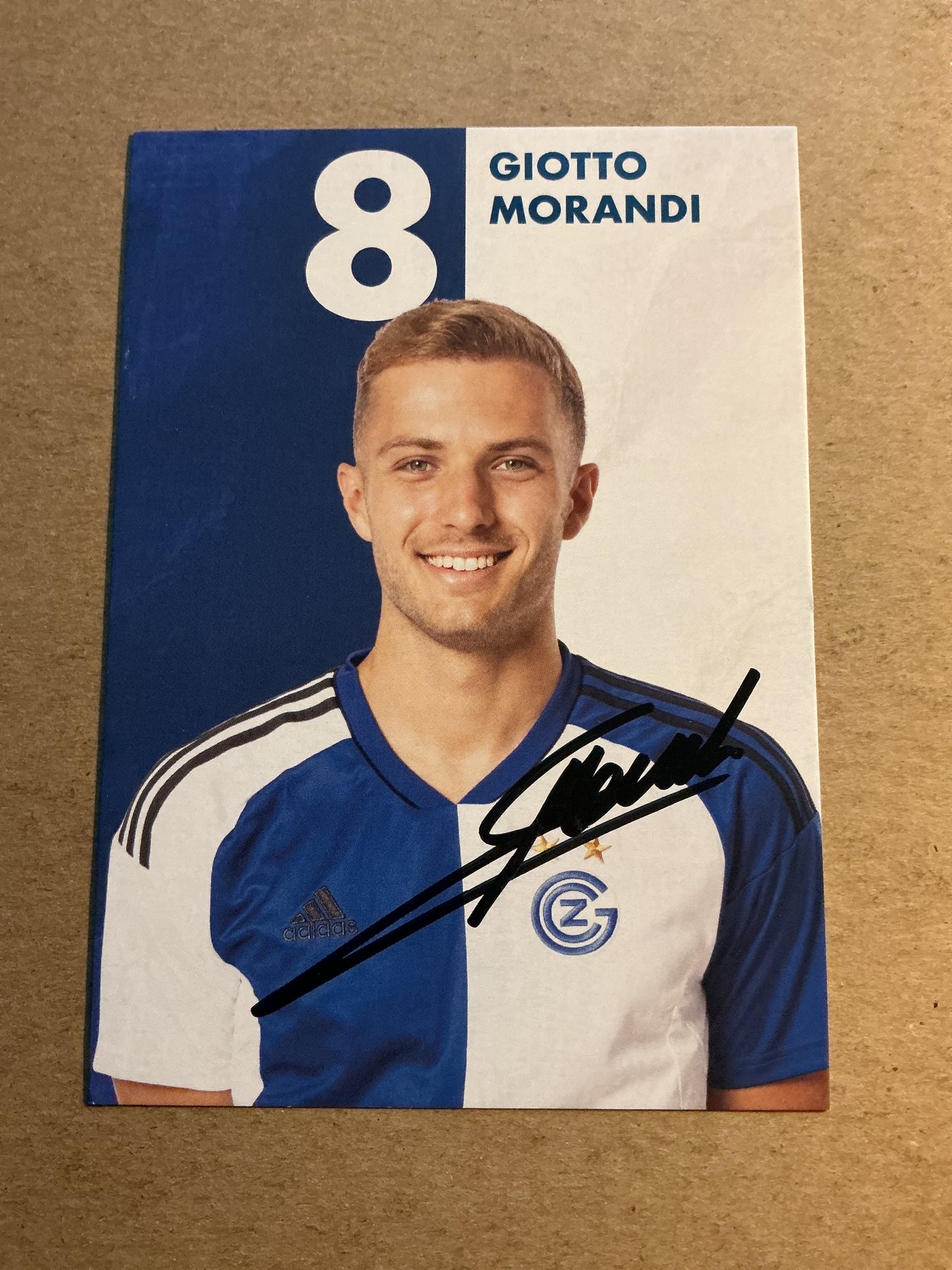 Giotto Morandi, Switzerland 🇨🇭 Grasshopper Zürich 2022/23 hand signed