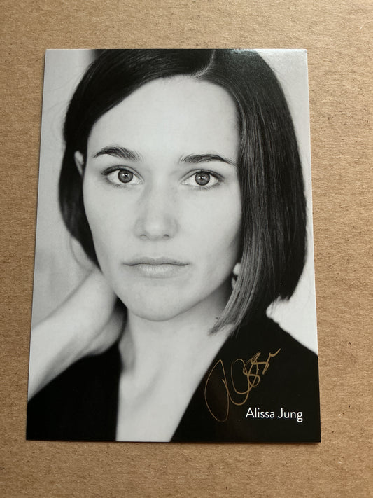 Alissa Jung, Germany 🇩🇪 Actress 2025 hand signed