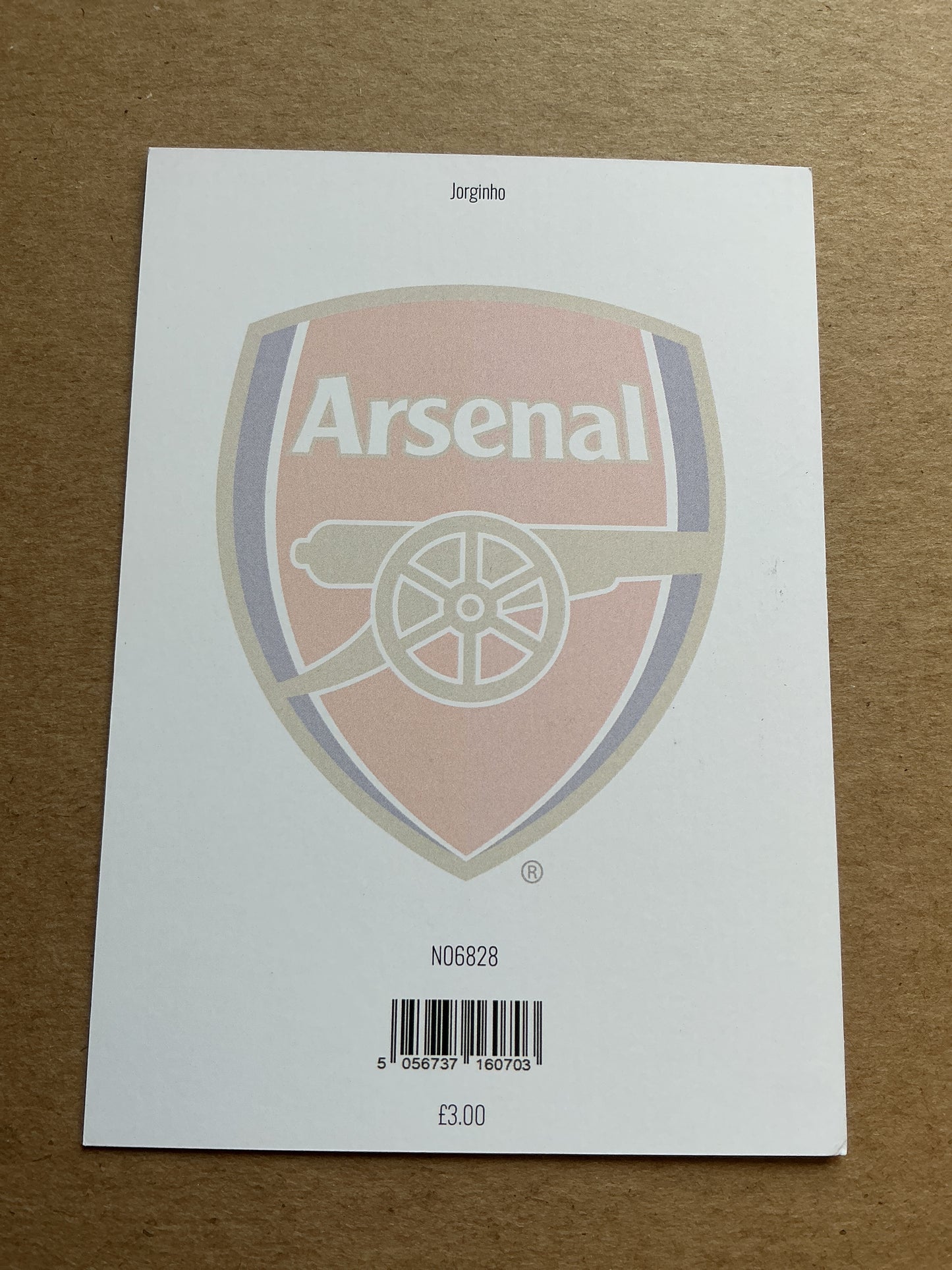 Jorginho, Italy 🇮🇹 Arsenal FC 2024/25 hand signed