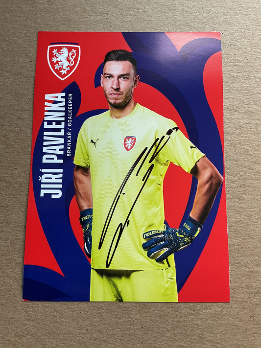 Jiří Pavlenka, Czech Republic 🇨🇿 2023 SV Werder Bremen hand signed