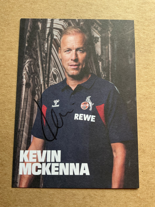 Kevin McKenna, Canada 🇨🇦 1.FC Köln 2023/24 hand signed