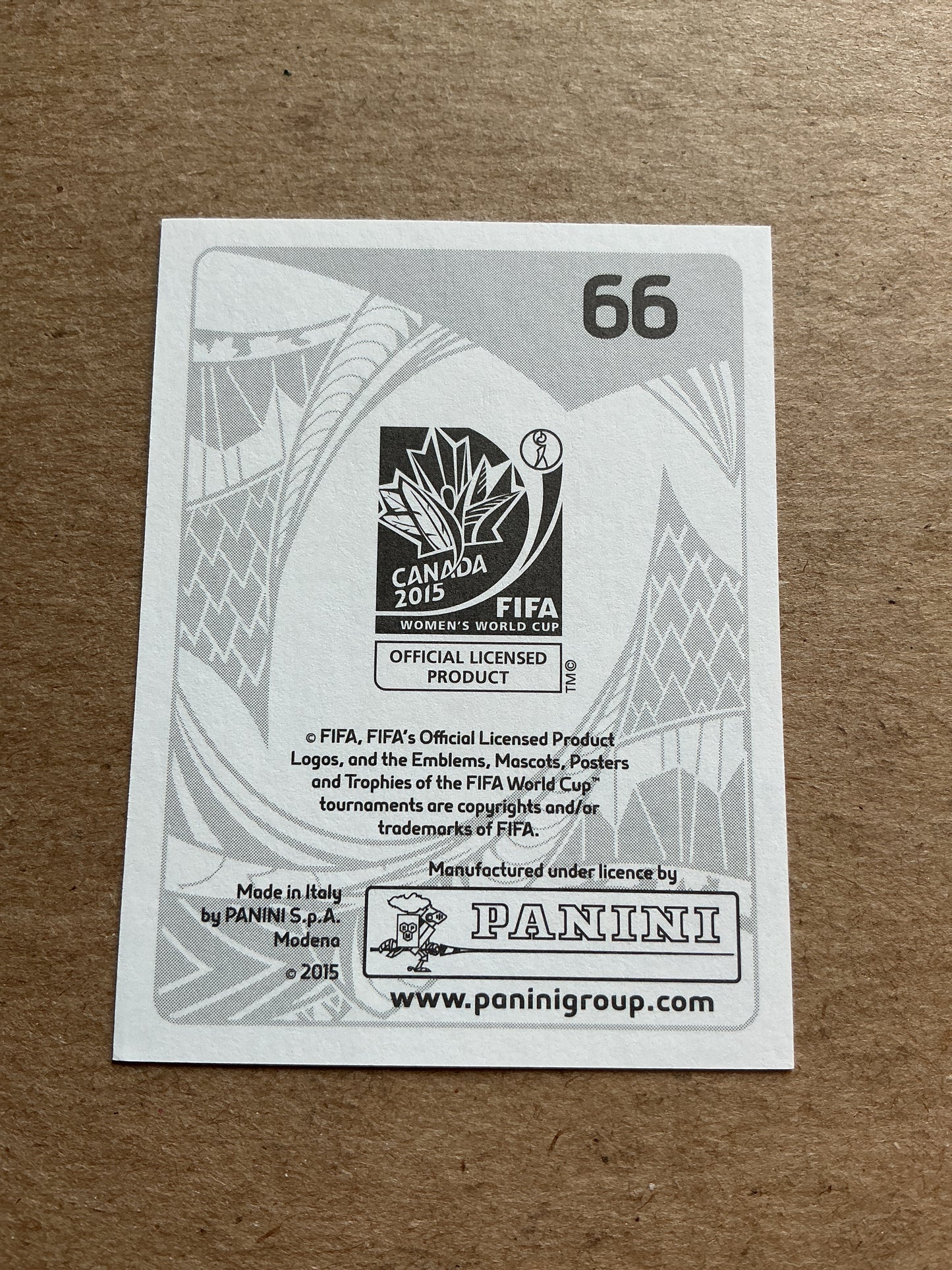Meikayla Moore, New Zealand 🇳🇿 FIFA Women’s World Cup 2015 Panini hand signed