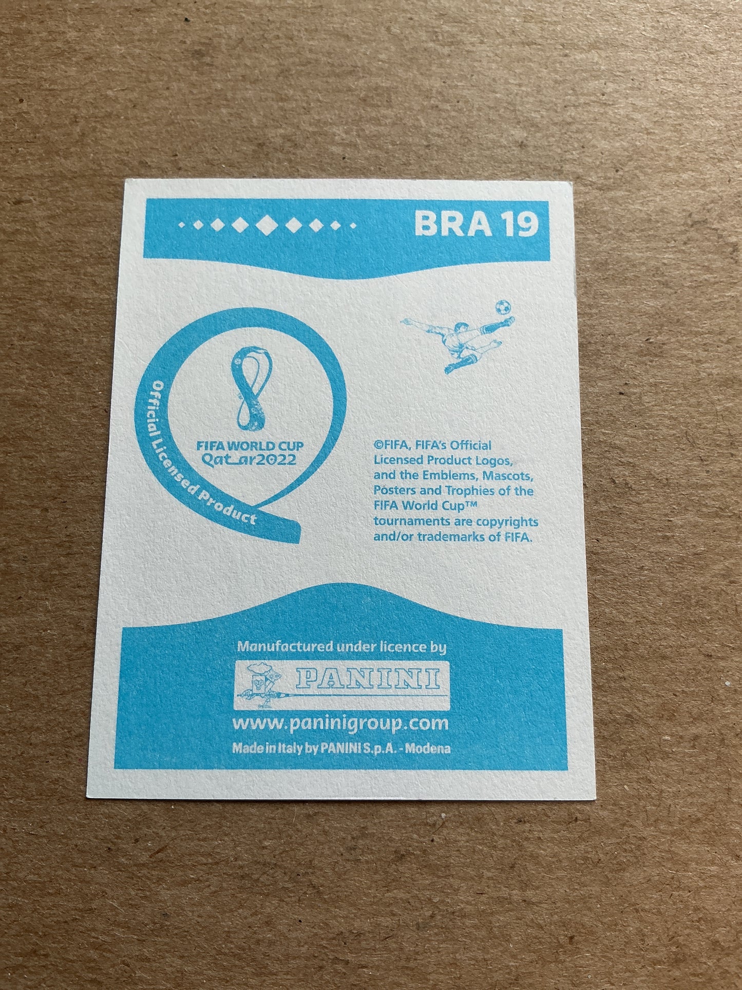 Richarlison, Brazil 🇧🇷 FIFA World Cup 2022 Panini hand signed