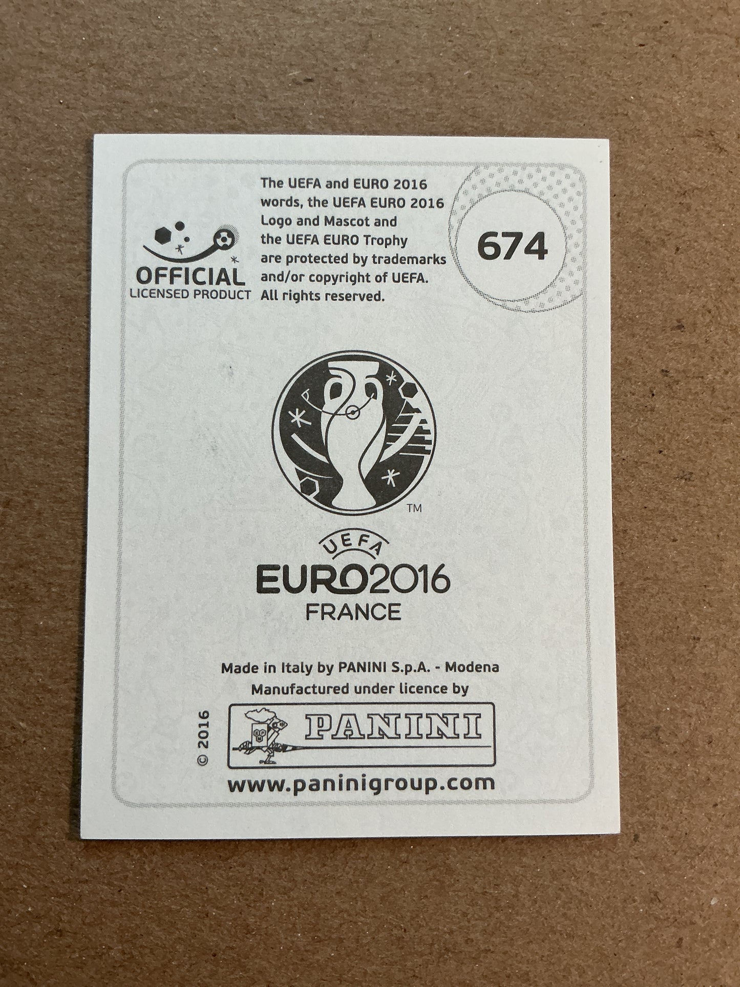 László Kleinheisler, Hungary 🇭🇺 UEFA Euro 2016 Panini hand signed