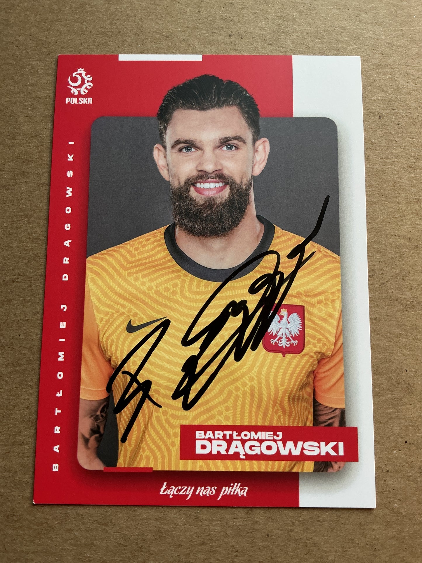 Bartlomiej Dragowski, Poland 🇵🇱 UEFA Euro Cup 2020 hand signed