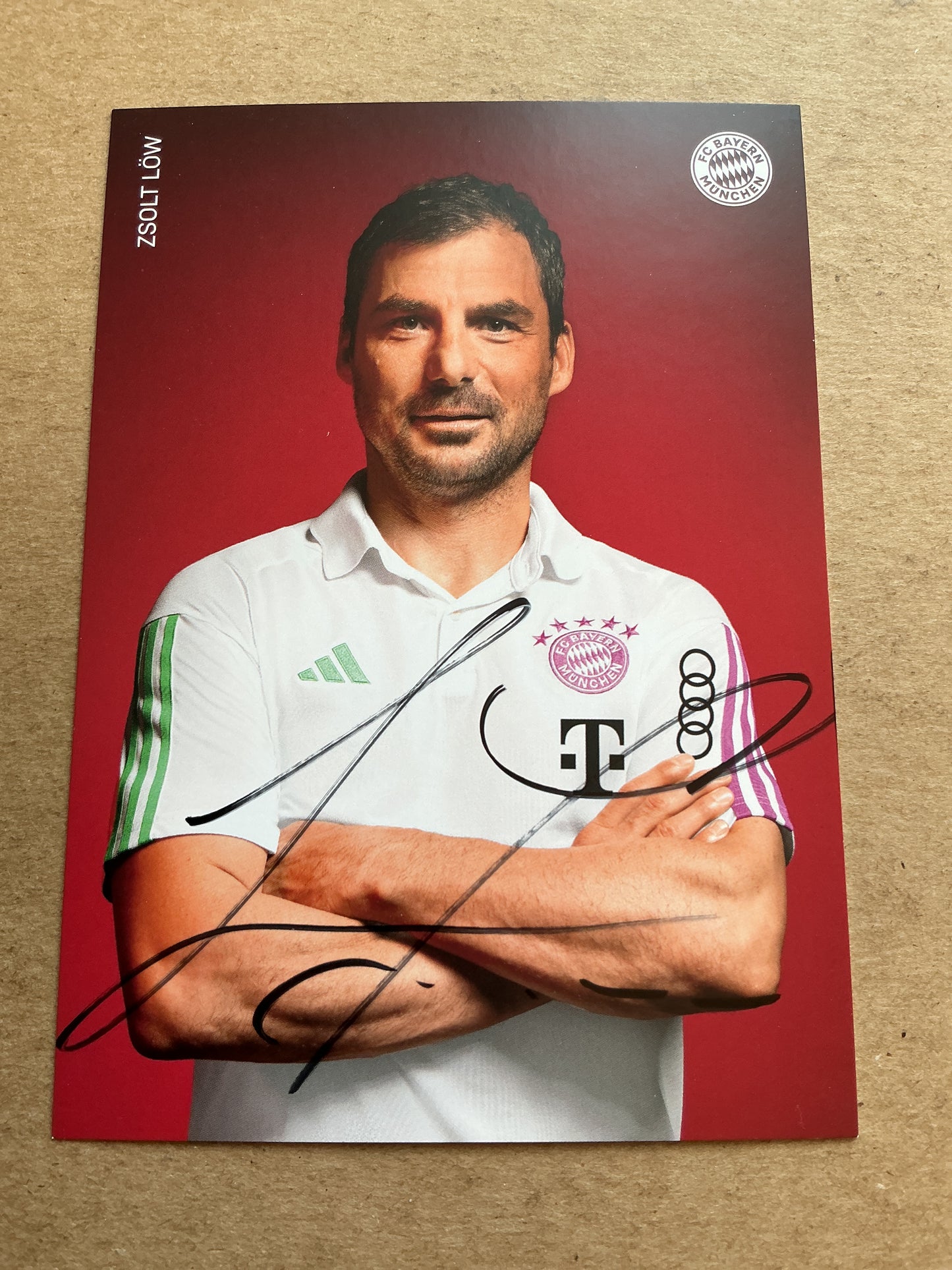 Zsolt Löw, Hungary 🇭🇺 FC Bayern München 2023/24 hand signed